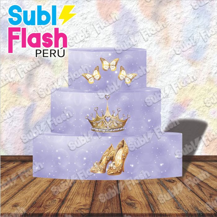 Torteros - Quinceañera Lila Tort 17