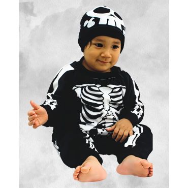 DISFRAZ T0- CALAVERA BEBE
