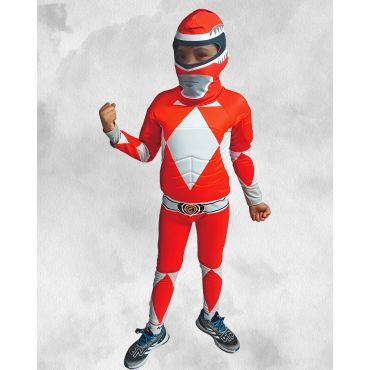 DISFRAZ - POWER RANGER ROJO