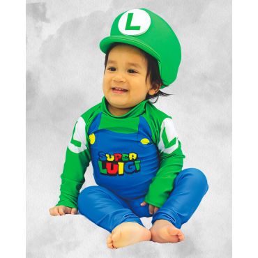 DISFRAZ T0- SUPER LUIGI BEBE
