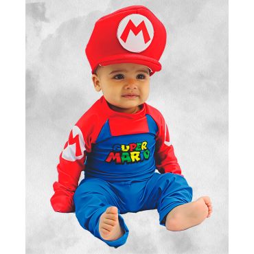 DISFRAZ T2- SUPER MARIO BEBE