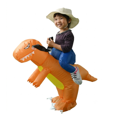 Inflable - DINO BEBE NARANJA NIÑO 1-3