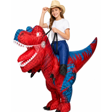 Inflable - DINO LUCES ROJO ADULTO