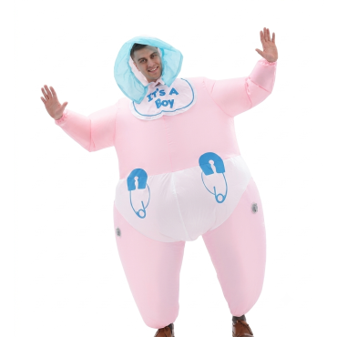 Inflable BEBE CARA ADULTO