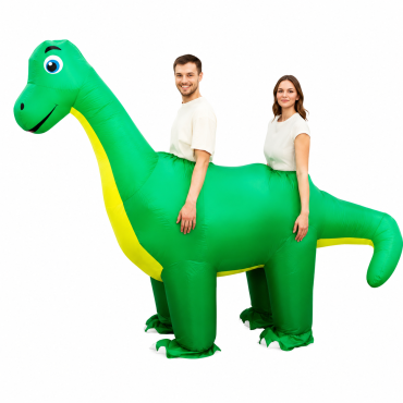 Inflable - DINO CUELLO LARGO VERDE ADULTO