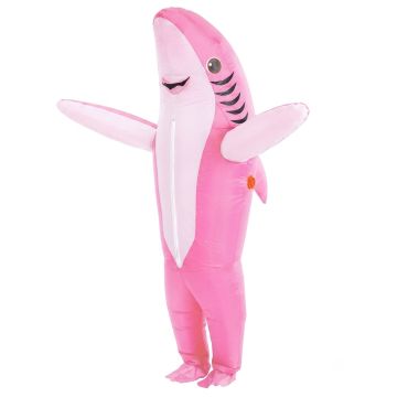 Inflable - TIBURON ROSA ADULTO