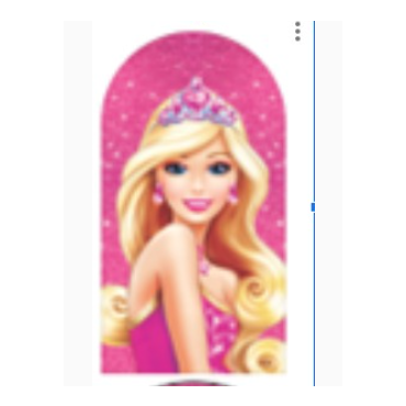 Ovalado 2X1 - Barbie Escp 10