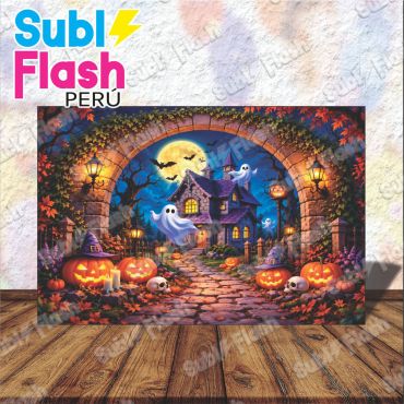 CORTINERO 2.00x3.00 - HALLOWEEN PANEL 12