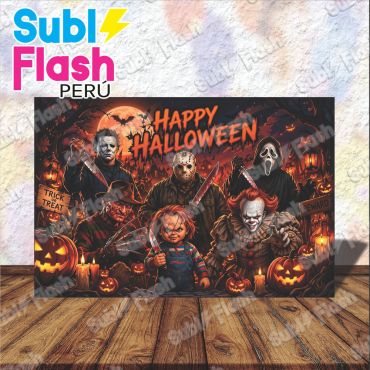 CORTINERO 2.00x3.00 - HALLOWEEN PANEL 13