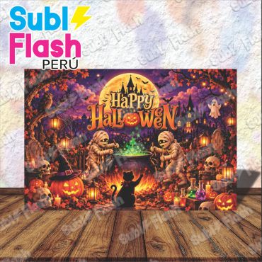 CORTINERO 2.00x3.00 - HALLOWEEN PANEL 14