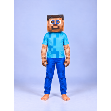 DISFRAZ - MINECRAFT STEVE PREMIUM