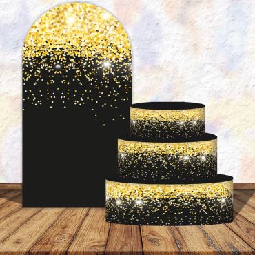 Torteros - Glitter Dorado Tort 2
