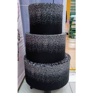 Torteros - Glitter Plata Tort 1