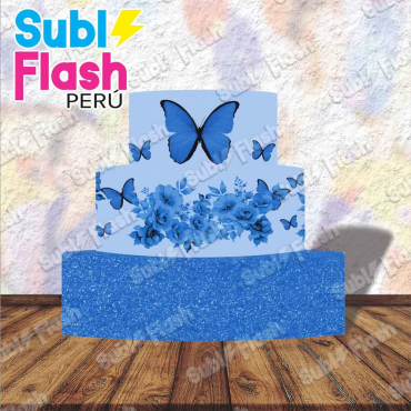 Torteros - Mariposa Azul Tort 2