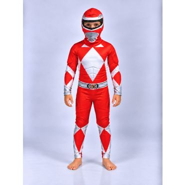 DISFRAZ - POWER RANGER ROJO